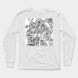 Line Roses Long Sleeve T-Shirt